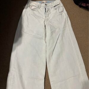 SO Light Blue High-Rise Wide-Leg Jeans